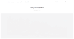 Desktop Screenshot of hemphousemaui.com